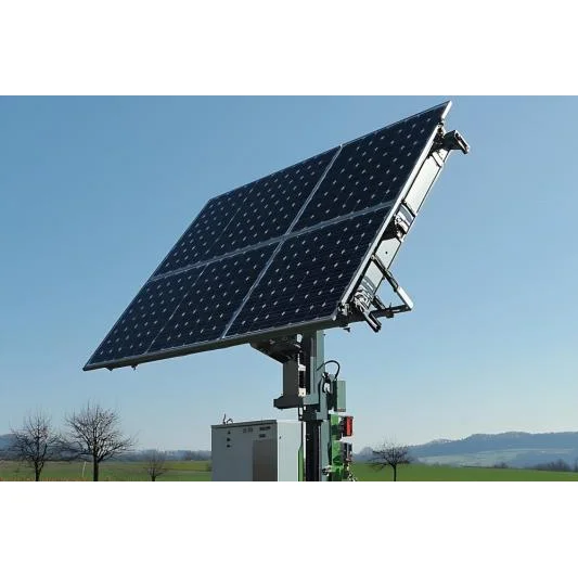 Dwuosiowy system śledzenia energii słonecznej